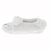 Women's faux fur sleeping lamb moccasin slipper