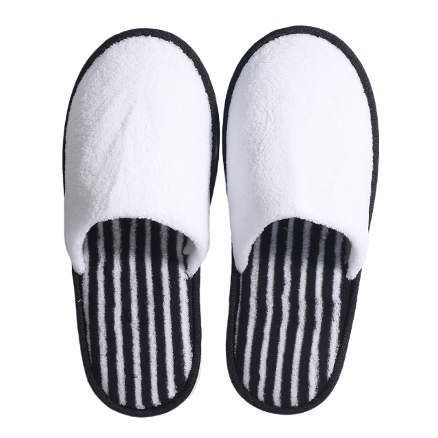 Washable coral fleece disposable spa hotel slipper 