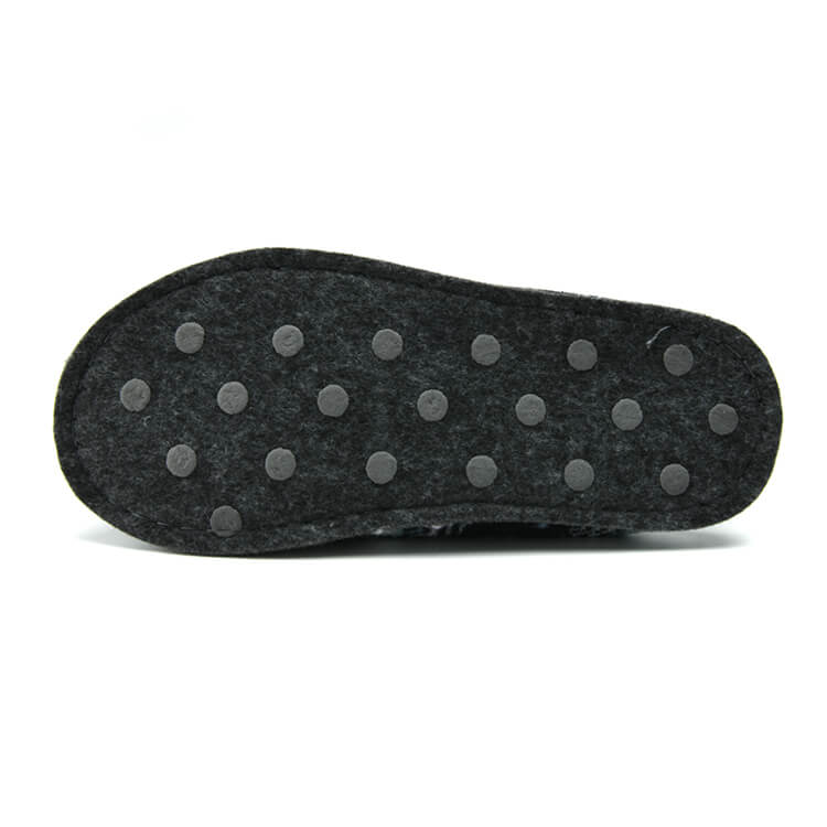 Comfortable maple soft terry tweed outsole slippers