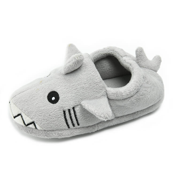 Cute 3D fish novelty slippers for boys