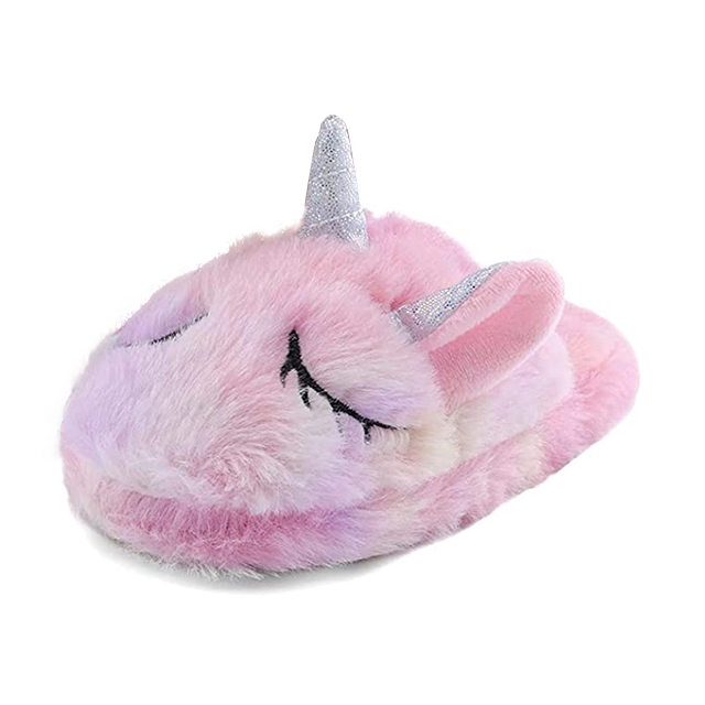 Women sizes unicorn plush house indoor warm slippers