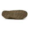 Durable winter warm brown microfiber outdoor slipper